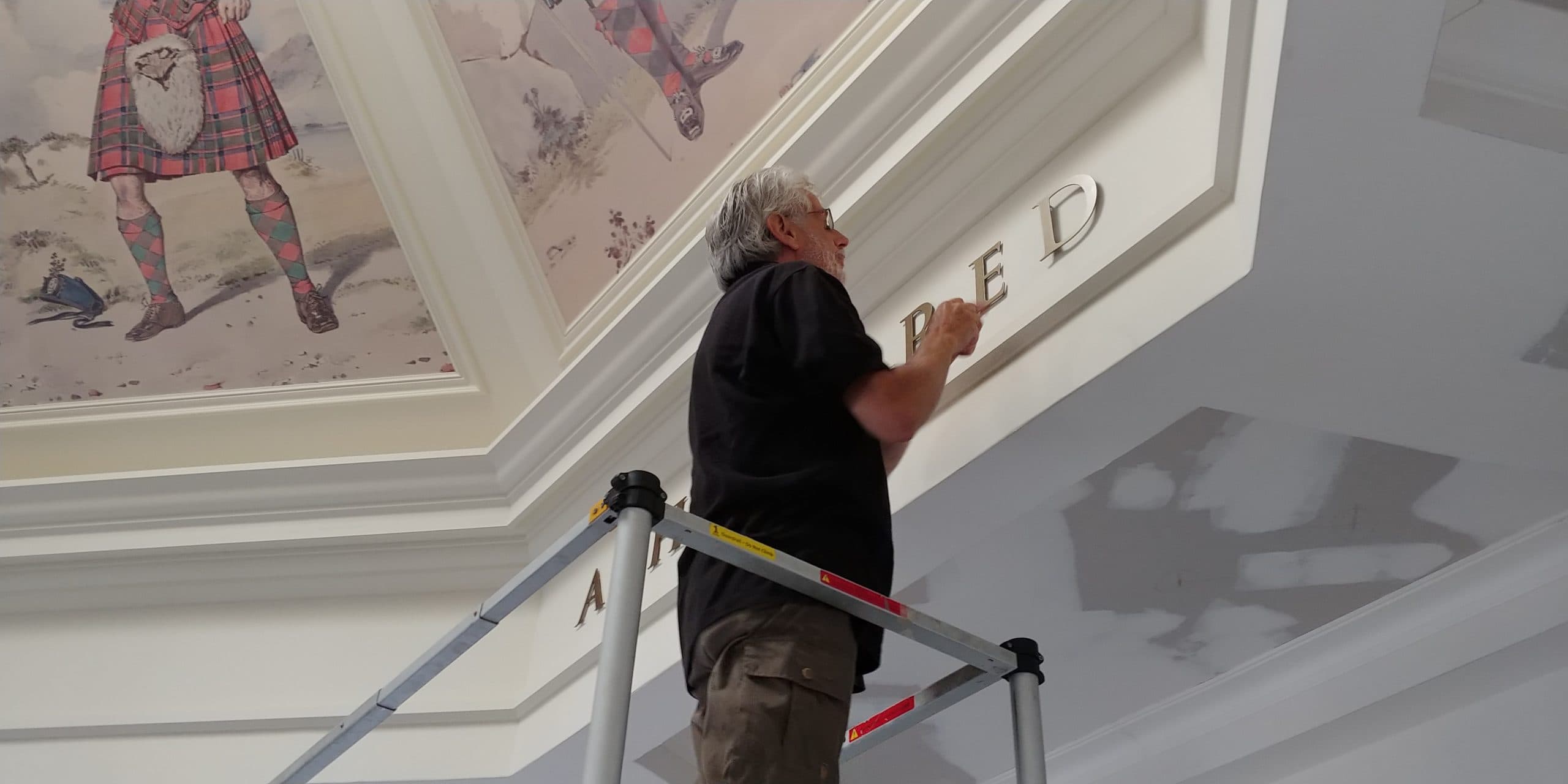 Braemar Castle — heritage visitor signage and graphics