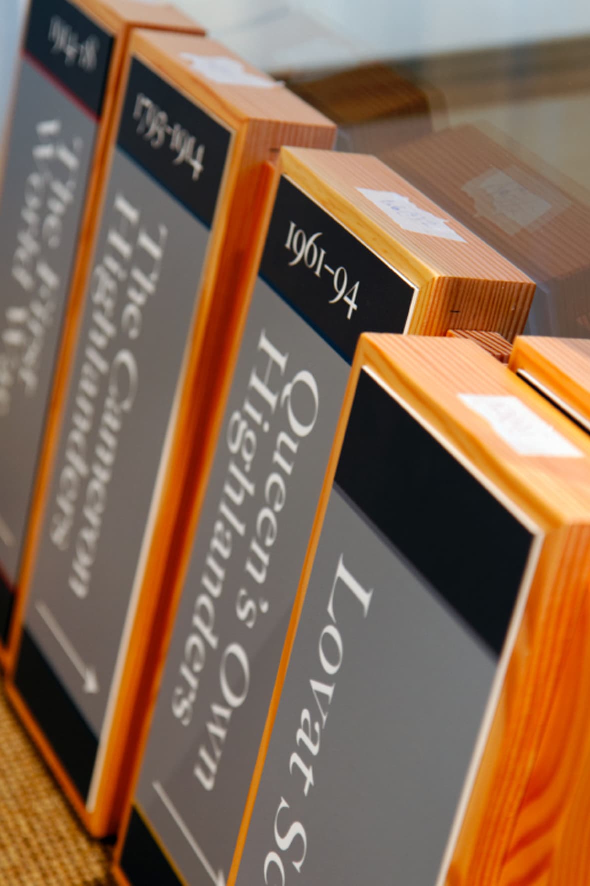 Fort George — heritage exhibition display panels and signage